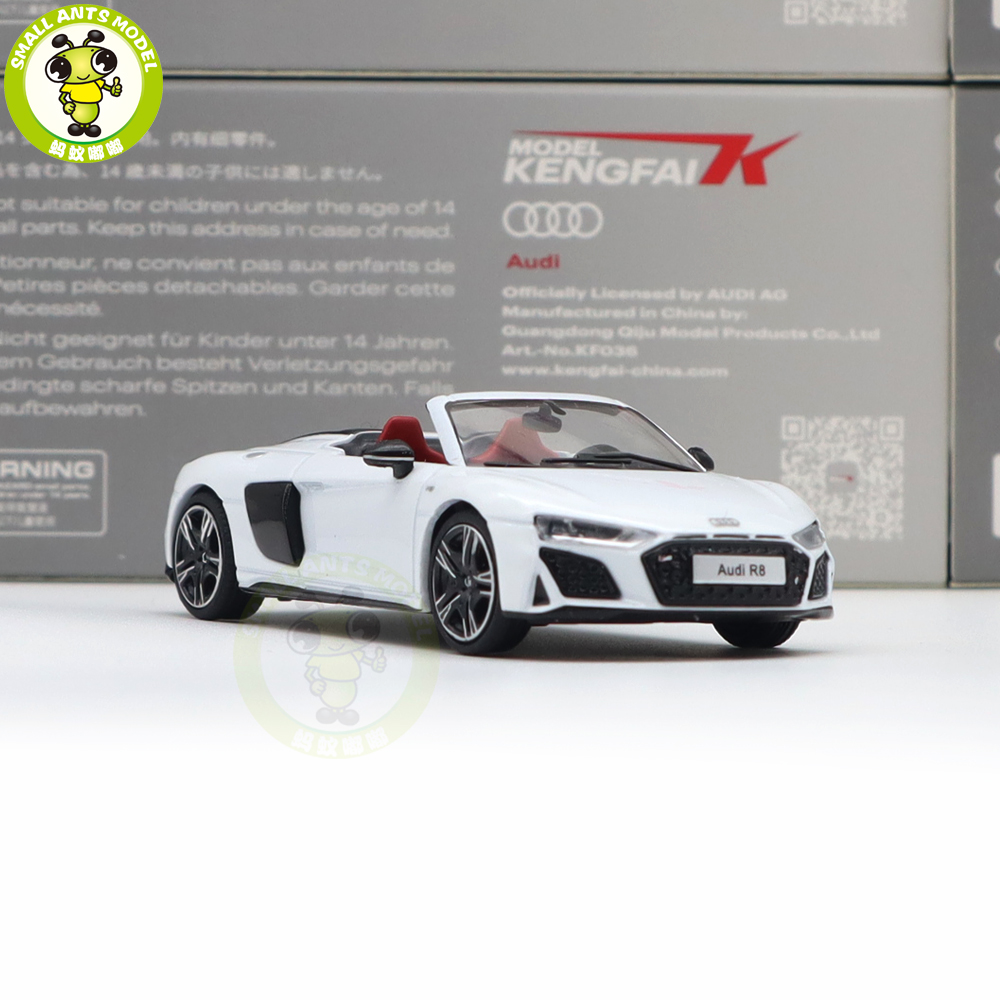 1/64 KENGFAI Audi R8 2021 Spyder And Coupe Performance