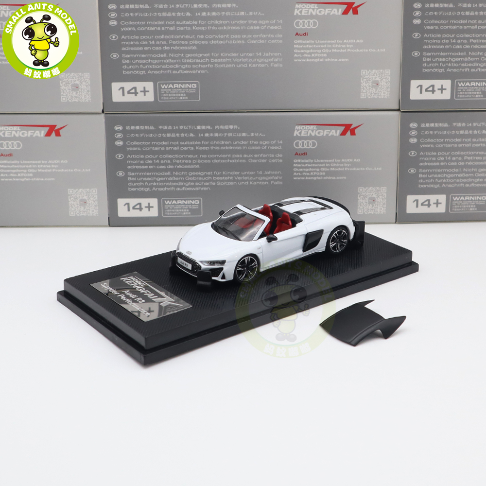 1/64 KENGFAI Audi R8 2021 Spyder And Coupe Performance