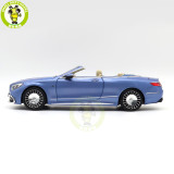 1/18 Mercedes Benz Maybach S650 Cabriolet 2018 Norev 183471 Diecast Model Toys Car Boys Girls Gifts