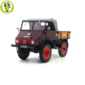 1/18 Schuco Benz Unimog U401 Mit Softtop Truck Pickup Diecast Model Toys Cars Boys Girls Gifts