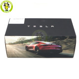 1/18 Tesla Roadster Diecast Model Toys Car Boys Girls Gifts