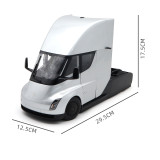 1/24 Tesla SEMI Truck Trailer Tractor Diecast Model Toys Car Truck Gifts