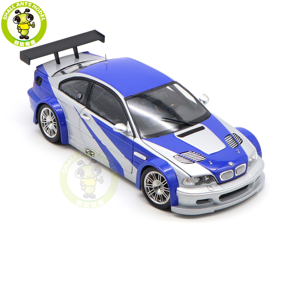 Modèle Réduit BMW M3 GTR E46 2001 Need For Speed - Échelle 1