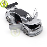 1/18 BMW M3 GTR GT R E46 Need For Speed NFS 9 IX Diecast Model Toys Car Boys Girls Gifts
