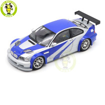 1/18 BMW M3 GTR GT R E46 Need For Speed NFS 9 IX Diecast Model Toys Car Boys Girls Gifts