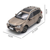 1/18 Subaru Forester XT 2015 Diecast Model Toys Car Suv Boys Girls Gifts