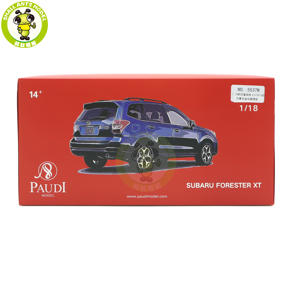 1/18 Subaru Forester XT 2015 Diecast Model Toys Car Suv Boys