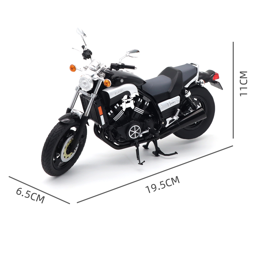 1/12 AOSHIMA Yamaha Vmax Diecast Model Motorcycle Car Toys 1/12 AOSHIMA Yamaha Vmax Diecast Model Motorcycle Car Toys