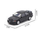 1/64 JKM Mitsubishi Lancer Evolution EVO 2 ii Diecast Model Toy Cars Boys Girls Gifts