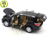 1/18 Toyota Highlander 2012 Diecast Model Toys Suv Car Boys Girls Gifts