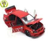 1/18 Super A Mitsubishi Lancer EVO IX 9 Diecast Model Toy Cars Boys Girls Gifts