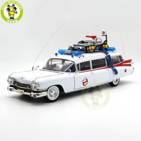 1/18 Hot Wheels ELITE Cadillac GHOSTBUSTERS ECTO-1 Diecast Model Toys Car Adult Collectibles Boys Girls Gifts