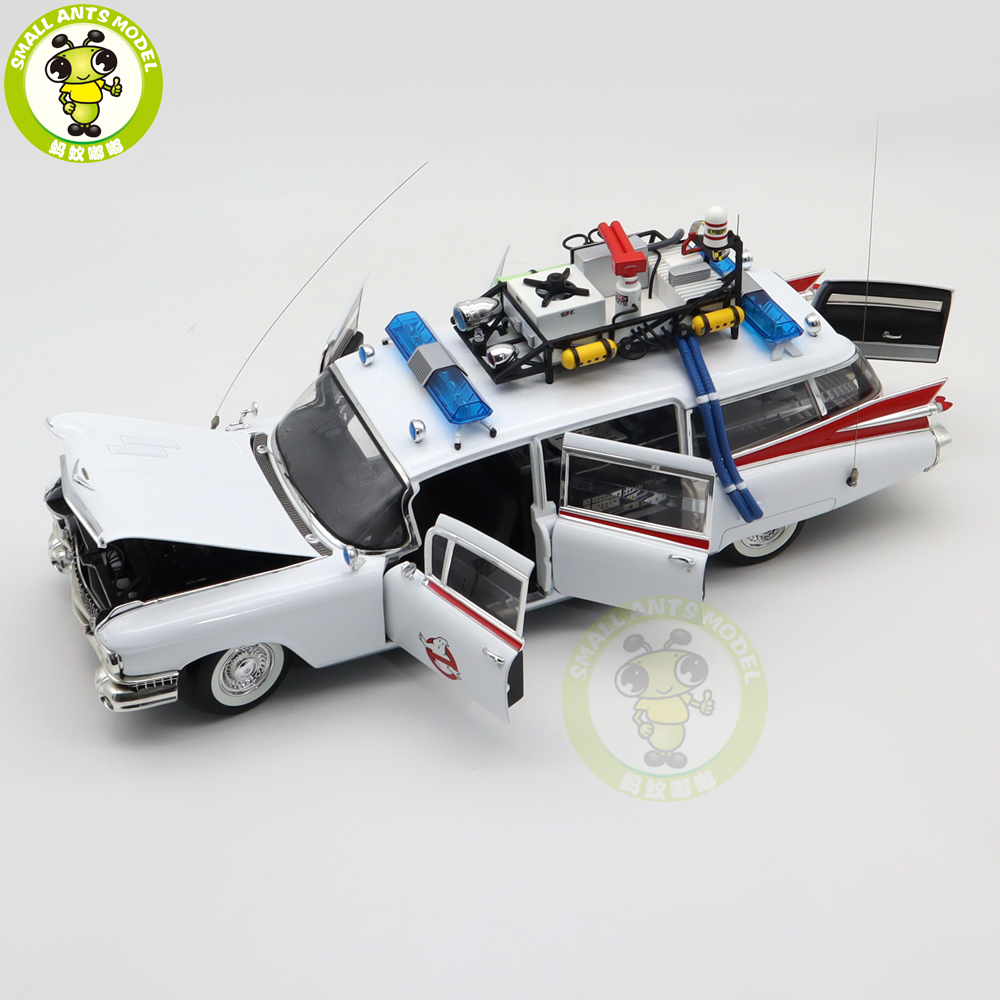 1/18 Hot Wheels ELITE Cadillac GHOSTBUSTERS ECTO-1 Diecast
