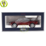 1/18 Mercedes Benz SL 500 2003 Norev 183842 Red Metallic Diecast Model Toys Car Gifts For Husband Boyfriend Father