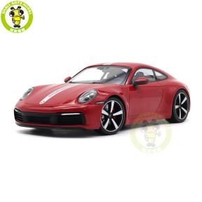 1/18 Porsche 911 Carrera 4S 2019 Minichamps Diecast Model Toy Car Gifts For Husband Boyfriend Father