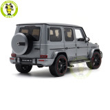 1/18 Mercedes AMG G63 G-Class 2019 Designo Platinum Magno Almost Real Diecast Model Toy Cars Gifts For Boyfriend Father Husband