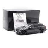 1/18 Audi RS 6 RS6 C8 Avant Carbon Fiber Kilo Works Diecast Model Toy Cars Gifts For Husband Boyfriend Father