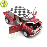 1/12 BMW Mini Cooper Classic Car KengFai KiloWorks Diecast Model Toys Car Gifts For Husband Father Boyfriend