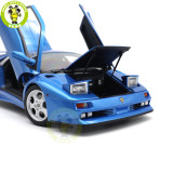 1/18 Autoart 79156 Lamborghini Diablo SE30 BLU SIRENA Model Car Gifts For Husband Father Boyfriend