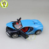 1/32 JACKIEKIM Bugatti Chiron 2016 Super Car Diecast Metal Car Model Toys Kids Boy Girl Birthday Gifts