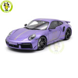 1/18 Minichamps Porsche 911 992 Turbo S Coupe Sport Design 2021 20th Anniversary Edition Diecast Model Toys Car Gifts For Husband Boyfriend Father