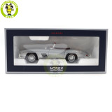 1/18 Mercedes Benz 300SL Roadster 1957 Norev 183890 Diecast Model Toy Car Gifts For Husband Boyfriend Father