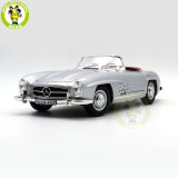 1/18 Mercedes Benz 300SL Roadster 1957 Norev 183890 Diecast Model Toy Car Gifts For Husband Boyfriend Father