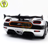 1/18 Autoart 79024 Koenigsegg AGERA RS MOON SILVER/BLACK  ACCENTS Model Car Gifts For Husband Father Boyfriend