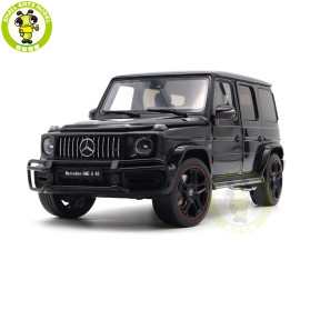 1/18 Mercedes AMG G63 G-Class 2019 Obsidian Black Almost Real 820802 Diecast Model Toy Cars Gifts For Boyfriend Father Husband
