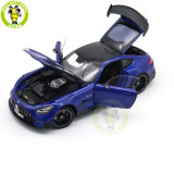 1/18 Mercedes Benz AMG GT Black Series 2021 Norev 183908 Blue Metallic Diecast Model Toys Car Gifts For Husband Boyfriend Father