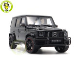 1/18 Mercedes AMG G63 G-Class 2019 Designo Platinum Magno Almost Real Diecast Model Toy Cars Gifts For Boyfriend Father Husband