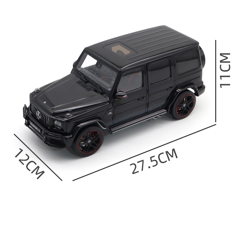 1/18 Mercedes AMG G63 G-Class 2019 Obsidian Black Almost