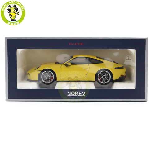1/18 Porsche 911 992 GT3 Touring 2021 Norev 187312 Yellow Diecast 