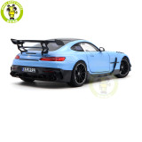 1/18 Mercedes Benz AMG GT Black Series 2021 Norev 183905 Light Blue Diecast Model Toys Car Gifts For Husband Boyfriend Father