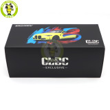 1/18 Minichamps BMW M3 2020 G80 Yellow Metallic Diecast Model Toys Car Gifts For Husband Boyfriend Father
