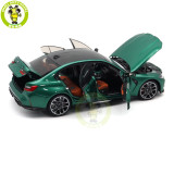 1/18 Minichamps BMW M3 2020 G80 Green Metallic Diecast Model Toys Car Gifts For Husband Boyfriend Father
