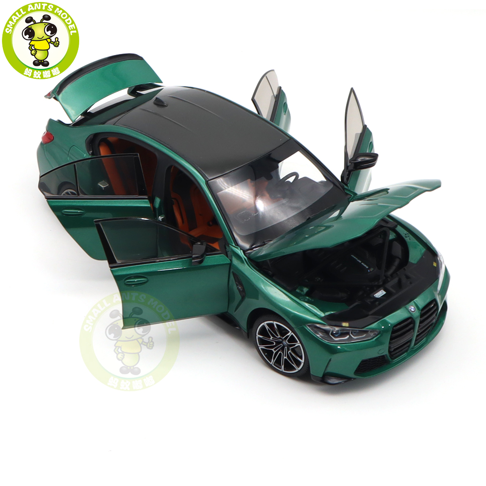 1/18 Minichamps BMW M3 2020 G80 Green Metallic Diecast Model