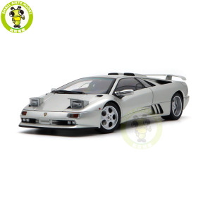 1/18 Autoart 79143 Lamborghini Diablo SE30 JOTA TITANIO Metallic Silver Model Car Gifts For Husband Father Boyfriend