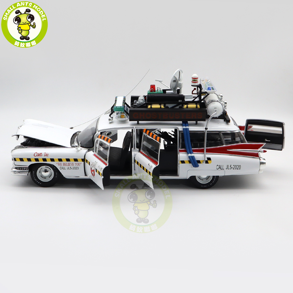 1/18 Hot Wheels ELITE Cadillac GHOSTBUSTERS II ECTO 1A Diecast