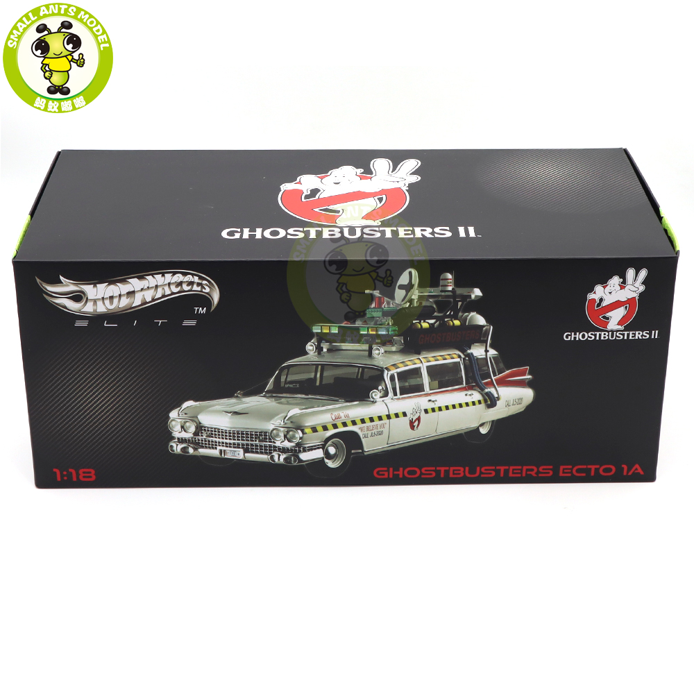 1/18 Hot Wheels ELITE Cadillac GHOSTBUSTERS II ECTO 1A
