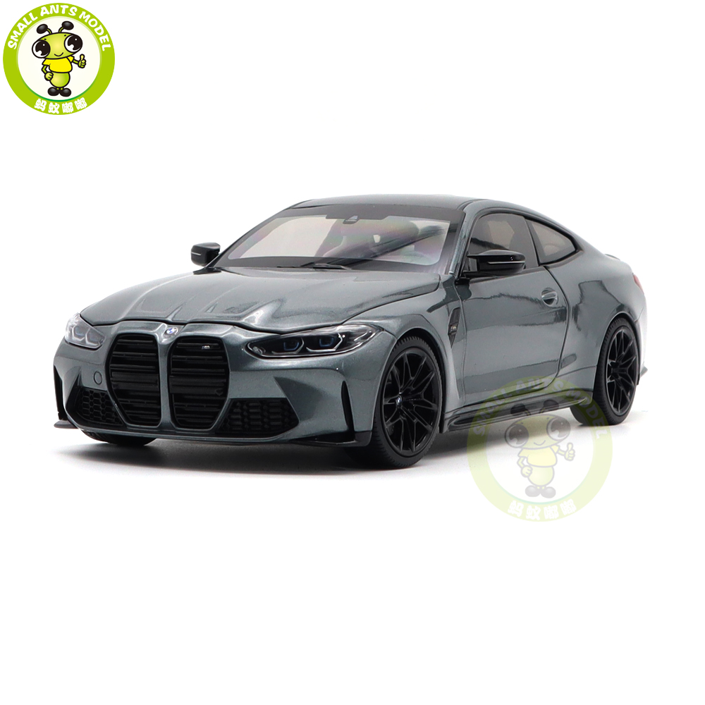 1/18 Minichamps BMW M4 2020 G82 Gray Metallic Diecast Model 1/18 Minichamps BMW M4 2020 G82 Gray Metallic Diecast Model