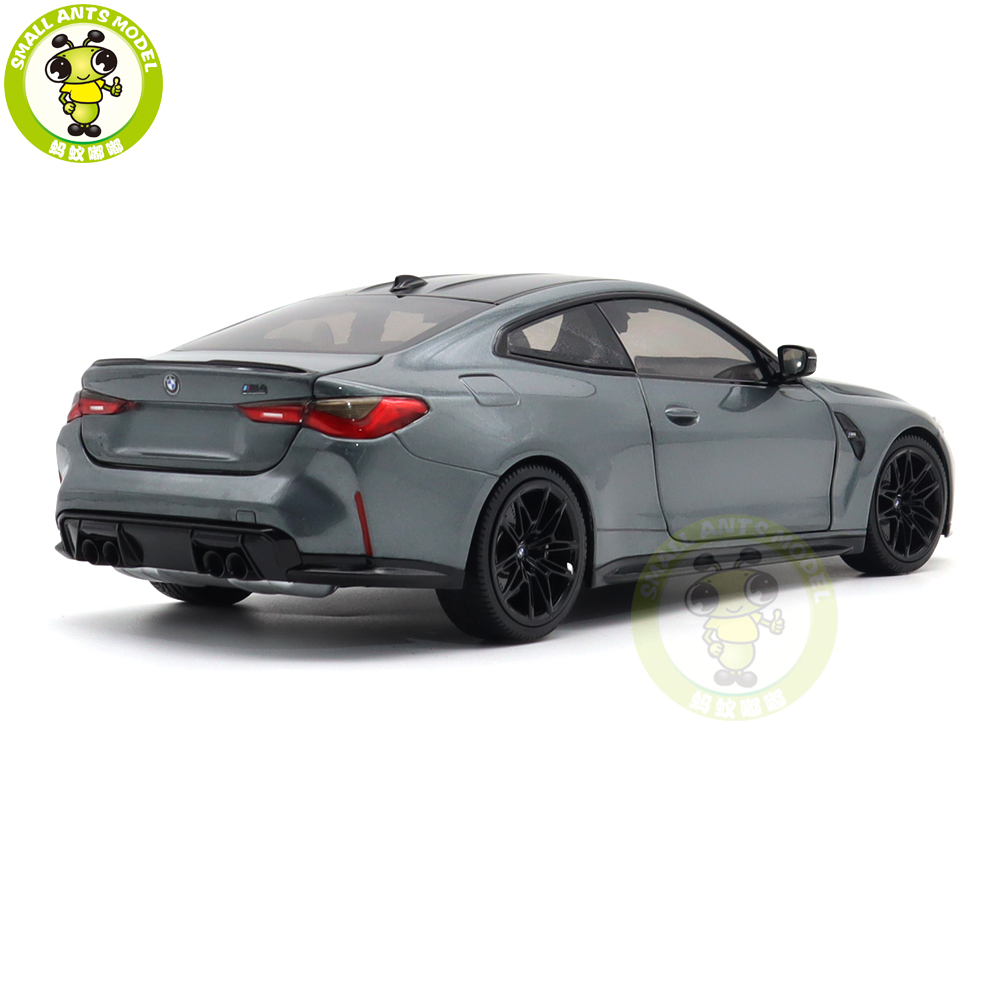 1/18 Minichamps BMW M4 2020 G82 Gray Metallic Diecast Model 1/18 Minichamps BMW M4 2020 G82 Gray Metallic Diecast Model