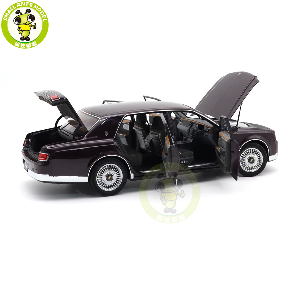 Modellino Auto Diecast LCD 1:18 &ndash; Toyota Century Colore Argento &ndash; Regalo Per Adulti