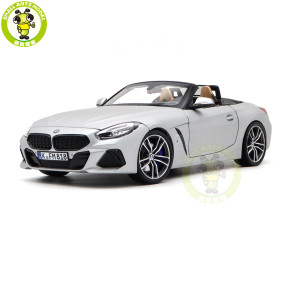 1/18 BMW Z4 2019 G29 Norev 183273 Silver Diecast Model Toy Car Gifts For Father Boyfriend Husband