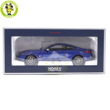 1/18 BMW M850i M8 850i 2018 G15 Norev 183286 Blue Metallic Diecast Model Toys Car Gifts For Father Boyfriend Husband