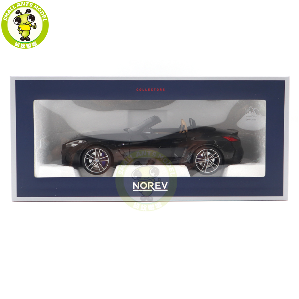 1/18 BMW Z4 2019 G29 Norev 183272 Black Metallic Diecast