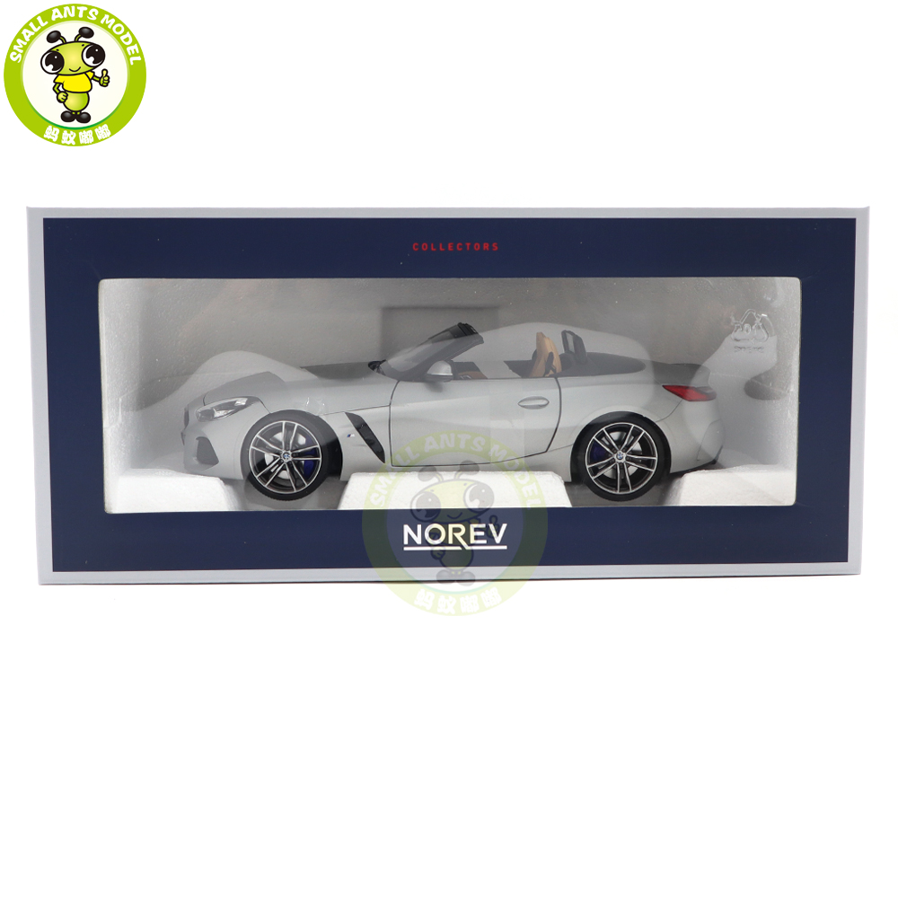 1/18 BMW Z4 2019 G29 Norev 183273 Silver Diecast Model Toy