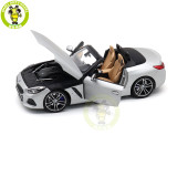 1/18 BMW Z4 2019 G29 Norev 183273 Silver Diecast Model Toy Car Gifts For Father Boyfriend Husband