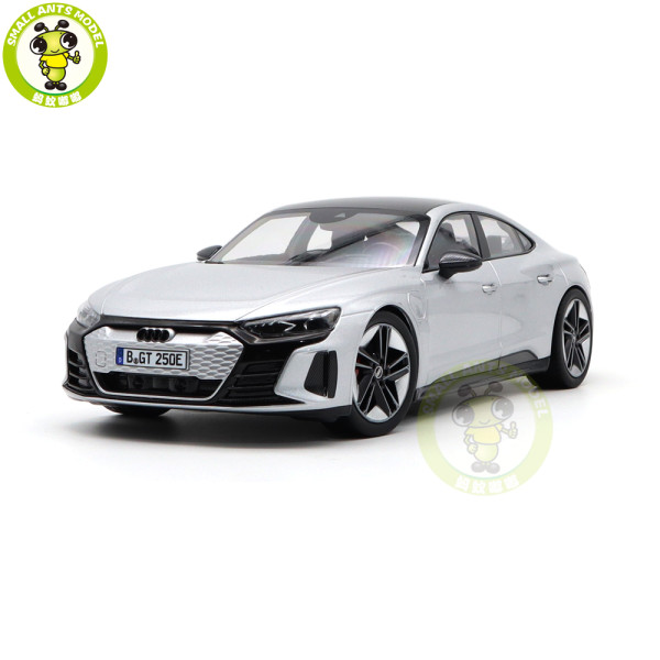 1/18 Audi RS e-tron GT 2021 Norev 188381 Silver Diecast Model Toy Car Gifts For Father Boyfriend Husband