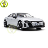 1/18 Audi RS e-tron GT 2021 Norev 188381 Silver Diecast Model Toy Car Gifts For Father Boyfriend Husband